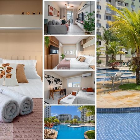 2 Quartos Com Varanda A 300M Riocentro Wi-Fi 120Mbps E Cozinha Completa - Condominio Com Piscina, Estacionamento, Portaria 24H E Parquinho Infantil - Apartamento Indicado Para Grupos, Hospedes A Trabalho E Criancas Rio de Janeiro Zewnętrze zdjęcie