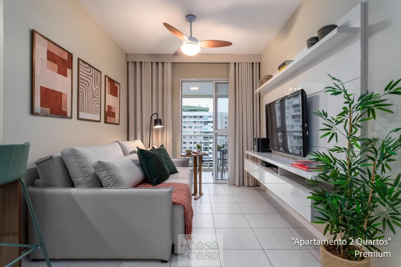 2 Quartos Com Varanda A 300M Riocentro Wi-Fi 120Mbps E Cozinha Completa - Condominio Com Piscina, Estacionamento, Portaria 24H E Parquinho Infantil - Apartamento Indicado Para Grupos, Hospedes A Trabalho E Criancas Rio de Janeiro Zewnętrze zdjęcie