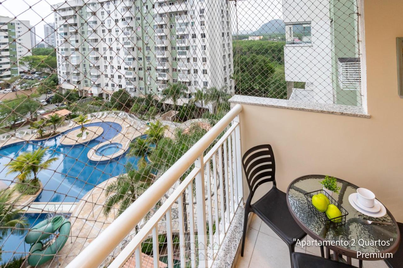 2 Quartos Com Varanda A 300M Riocentro Wi-Fi 120Mbps E Cozinha Completa - Condominio Com Piscina, Estacionamento, Portaria 24H E Parquinho Infantil - Apartamento Indicado Para Grupos, Hospedes A Trabalho E Criancas Rio de Janeiro Zewnętrze zdjęcie