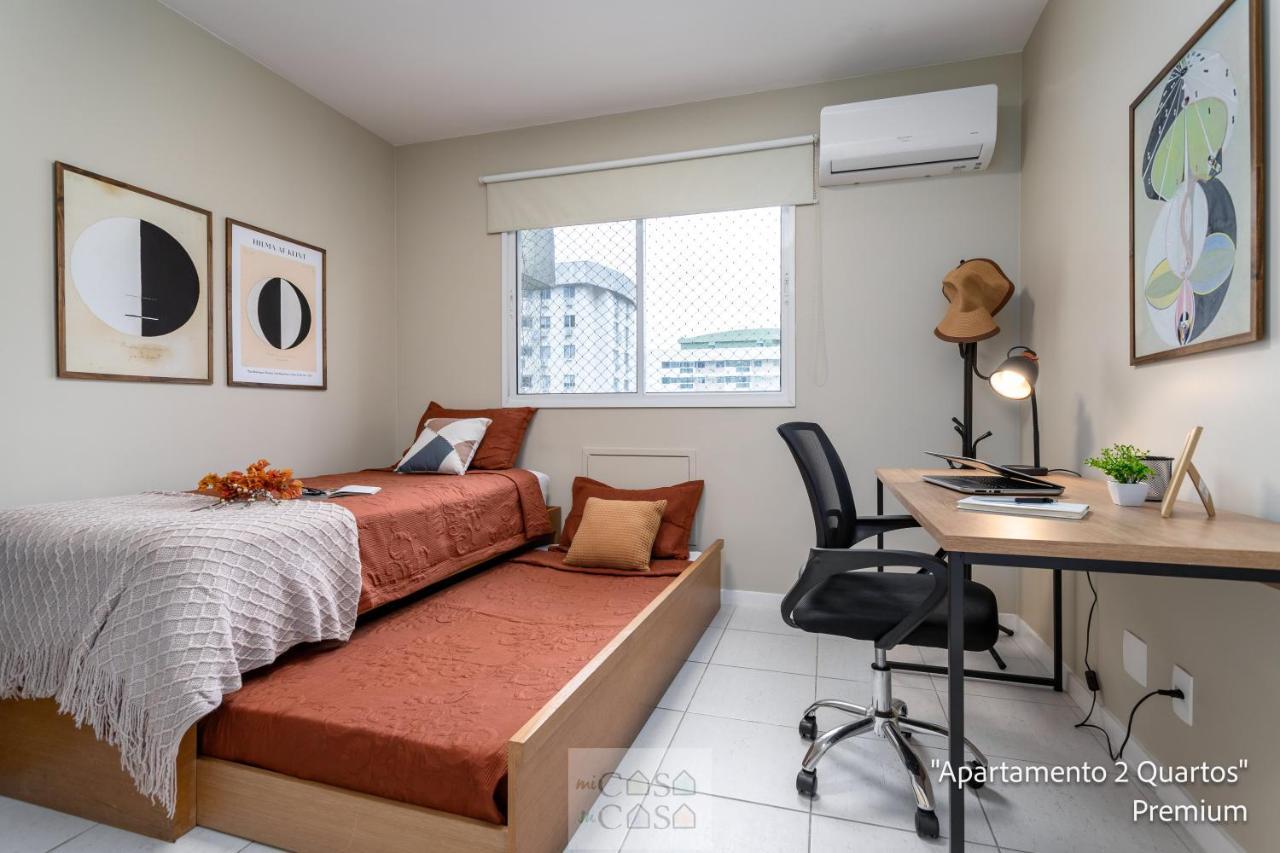 2 Quartos Com Varanda A 300M Riocentro Wi-Fi 120Mbps E Cozinha Completa - Condominio Com Piscina, Estacionamento, Portaria 24H E Parquinho Infantil - Apartamento Indicado Para Grupos, Hospedes A Trabalho E Criancas Rio de Janeiro Zewnętrze zdjęcie
