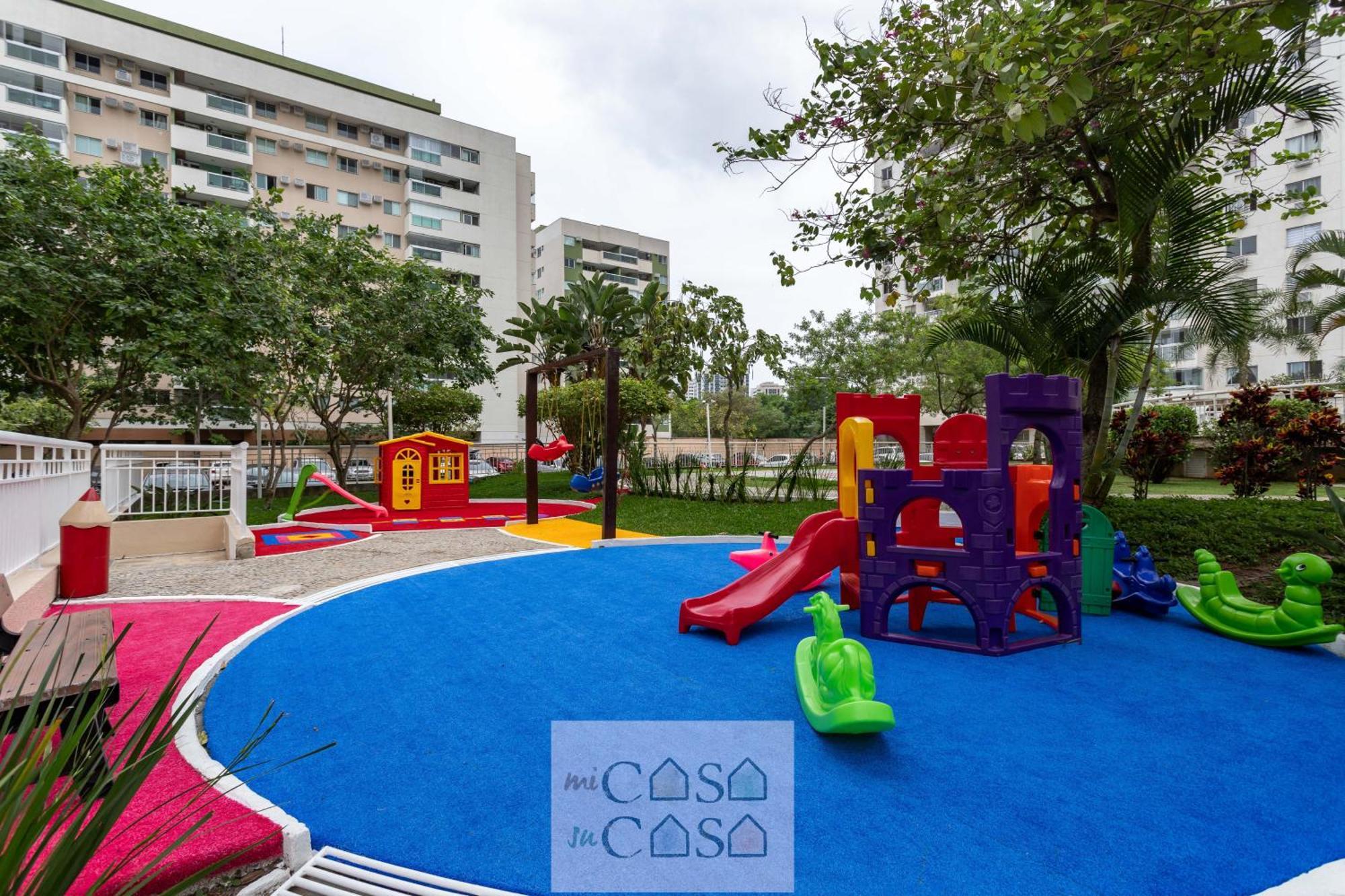 2 Quartos Com Varanda A 300M Riocentro Wi-Fi 120Mbps E Cozinha Completa - Condominio Com Piscina, Estacionamento, Portaria 24H E Parquinho Infantil - Apartamento Indicado Para Grupos, Hospedes A Trabalho E Criancas Rio de Janeiro Zewnętrze zdjęcie