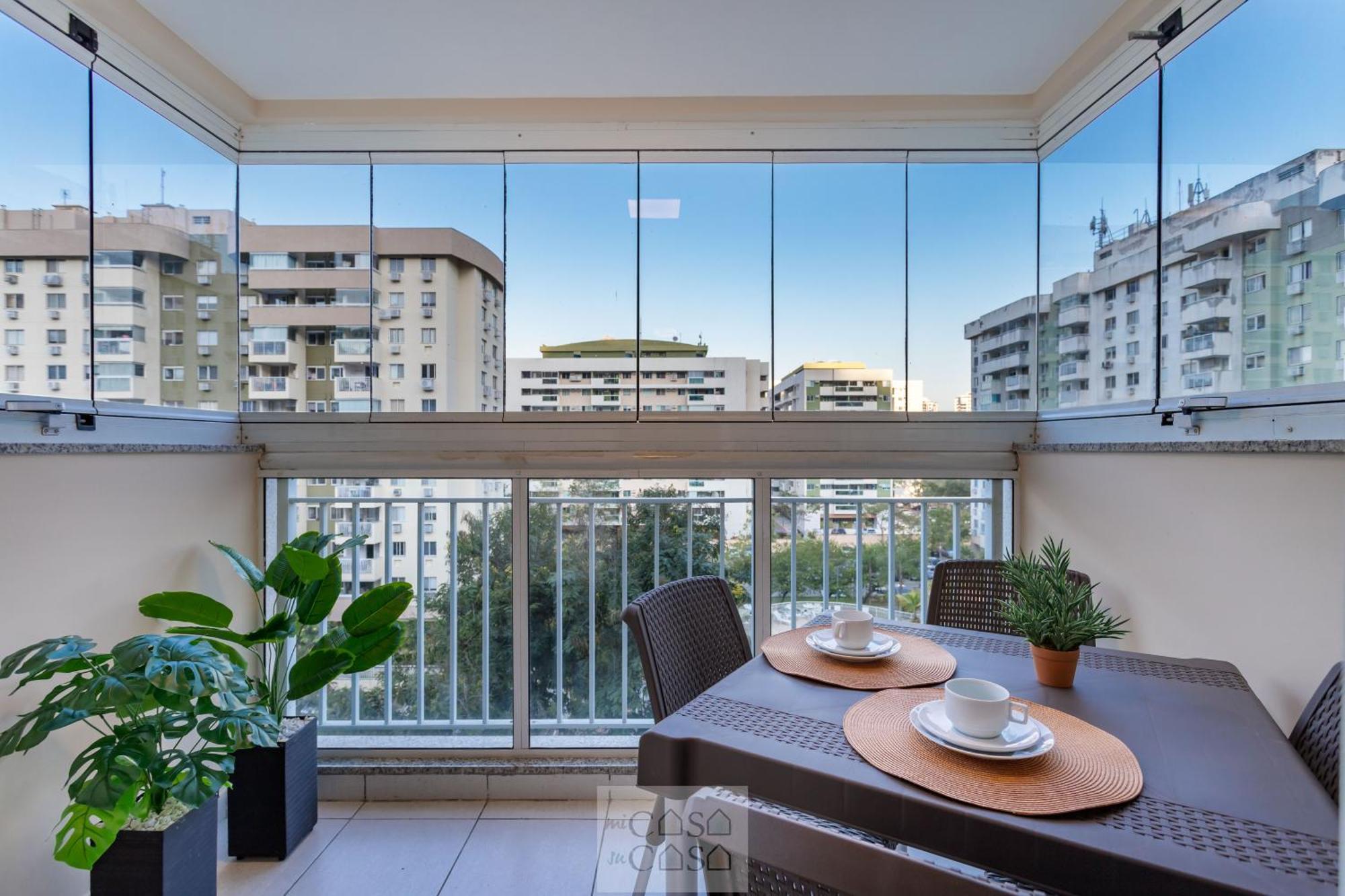 2 Quartos Com Varanda A 300M Riocentro Wi-Fi 120Mbps E Cozinha Completa - Condominio Com Piscina, Estacionamento, Portaria 24H E Parquinho Infantil - Apartamento Indicado Para Grupos, Hospedes A Trabalho E Criancas Rio de Janeiro Zewnętrze zdjęcie
