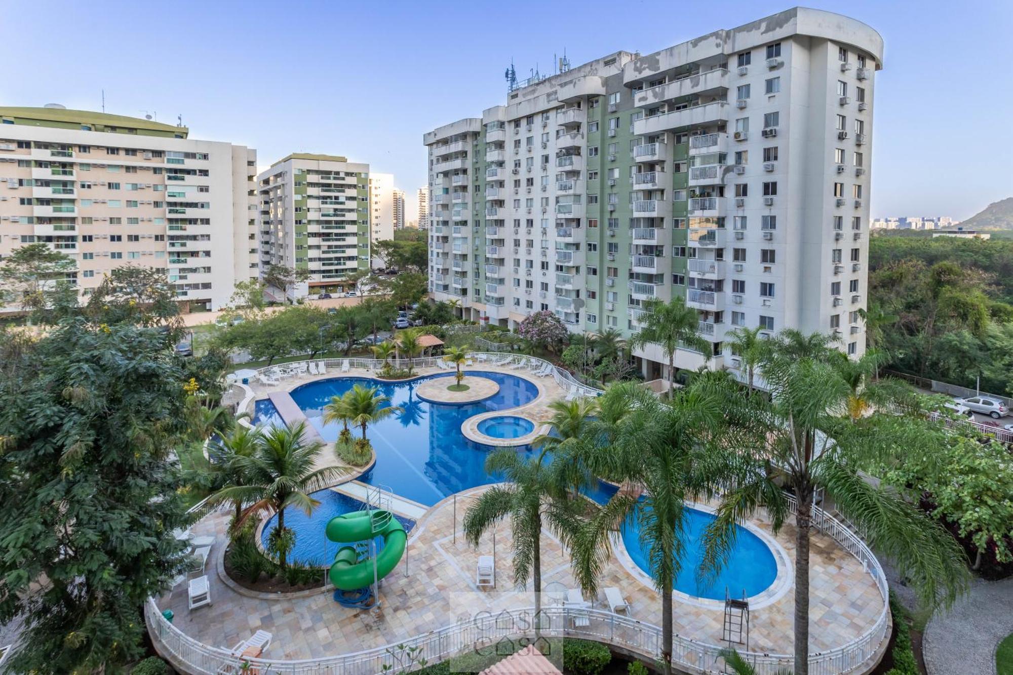 2 Quartos Com Varanda A 300M Riocentro Wi-Fi 120Mbps E Cozinha Completa - Condominio Com Piscina, Estacionamento, Portaria 24H E Parquinho Infantil - Apartamento Indicado Para Grupos, Hospedes A Trabalho E Criancas Rio de Janeiro Zewnętrze zdjęcie